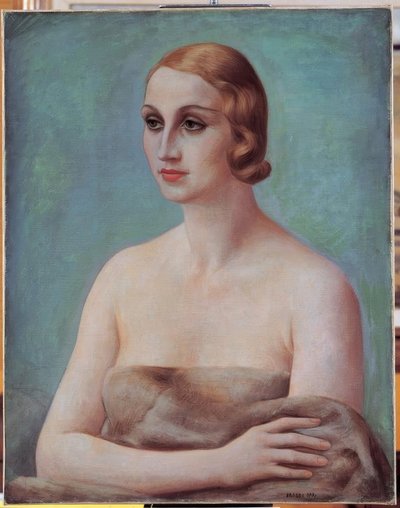 Figure (Mrs. Ducrey) by Ubaldo Oppi